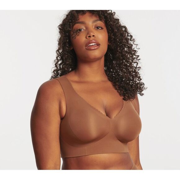 Evelyn & Bobbie Other - Seamless Brown Wireless Bra